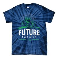 Kids Future Farmer Kids Boy Girl Rural Tractor Farm Tee Tie-Dye T-Shirt