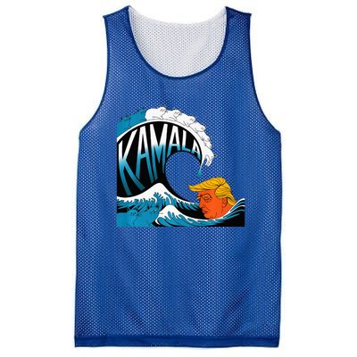 KamalaS Feline Force A Wave Trump CanT Escape Premium Mesh Reversible Basketball Jersey Tank