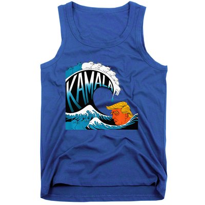 KamalaS Feline Force A Wave Trump CanT Escape Premium Tank Top