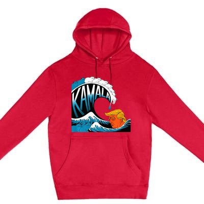 KamalaS Feline Force A Wave Trump CanT Escape Premium Premium Pullover Hoodie