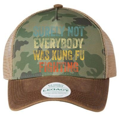 Kung Fu Fighting Surely Not Everyone Was Kung Fu Fighting Legacy Tie Dye Trucker Hat