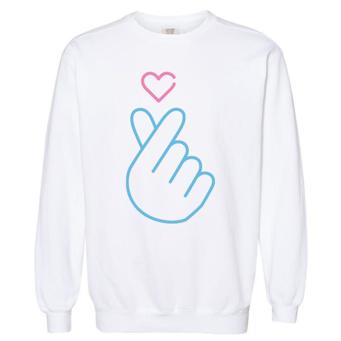 KPop Fashion For Fans Of Korean KDrama KPop Merchandise Garment-Dyed Sweatshirt