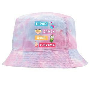 KPop Fashion For Fans Of Korean KDrama KPop Merchandise Tie-Dyed Bucket Hat