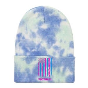 Kentucky Football Fan American Flag Tie Dye 12in Knit Beanie