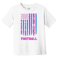 Kentucky Football Fan American Flag Toddler T-Shirt