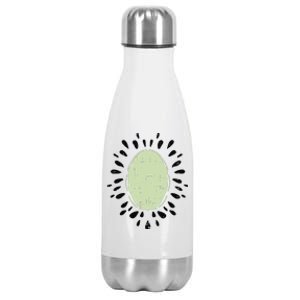 Kiwifruit Funny Fruit Food Lazy DIY Easy Halloween Costume Stainless Steel Insulated Water Bottle