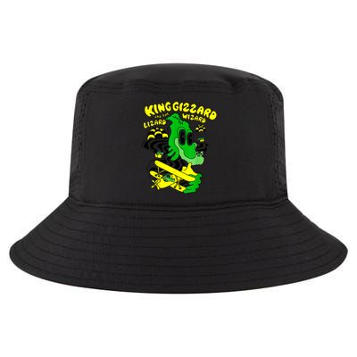 King Funny Gizzard The Lizard Gift Wizard Cool Comfort Performance Bucket Hat