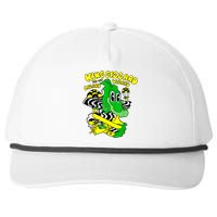 King Funny Gizzard The Lizard Gift Wizard Snapback Five-Panel Rope Hat