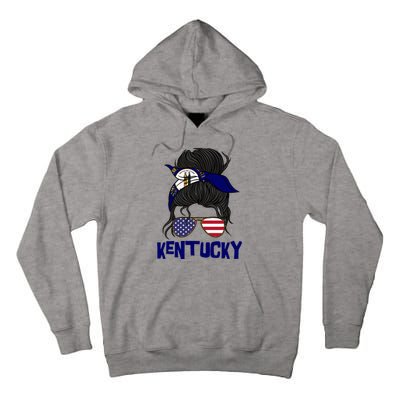 Kentucky For Girl Kentucky Proud State Flag Tall Hoodie