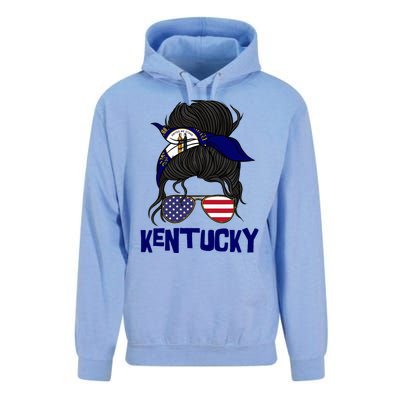 Kentucky For Girl Kentucky Proud State Flag Unisex Surf Hoodie