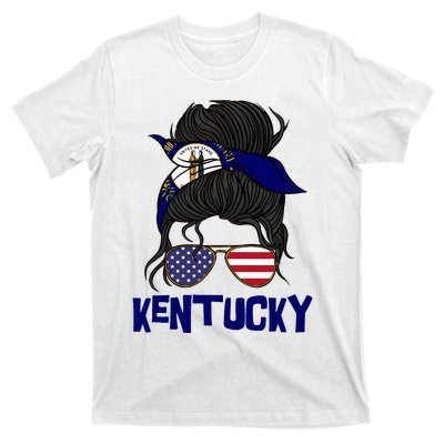 Kentucky For Girl Kentucky Proud State Flag T-Shirt