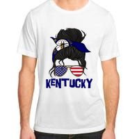 Kentucky For Girl Kentucky Proud State Flag Adult ChromaSoft Performance T-Shirt