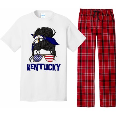 Kentucky For Girl Kentucky Proud State Flag Pajama Set