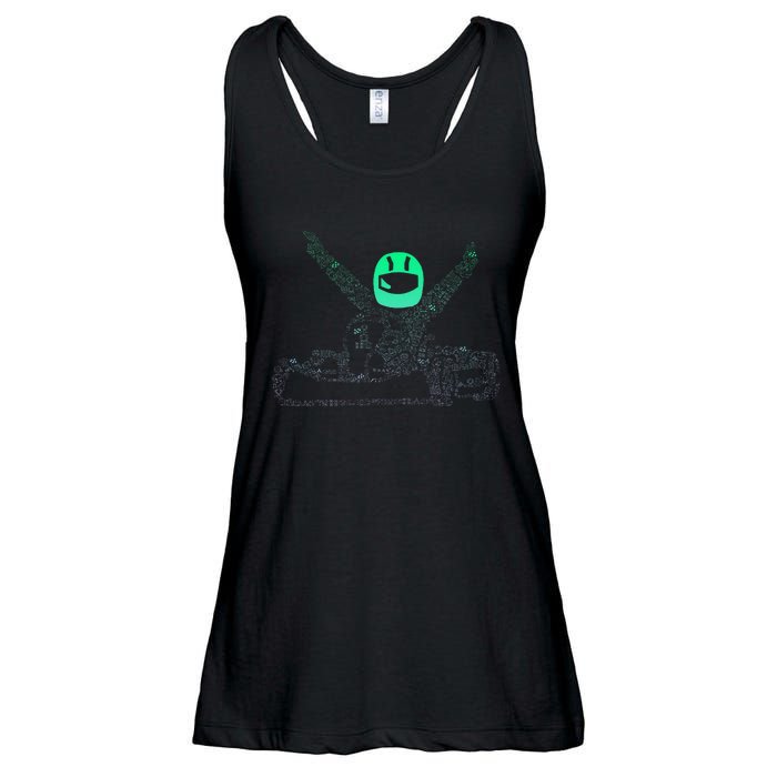 Karting For Go Kart Driver Go Kart Racing Ladies Essential Flowy Tank