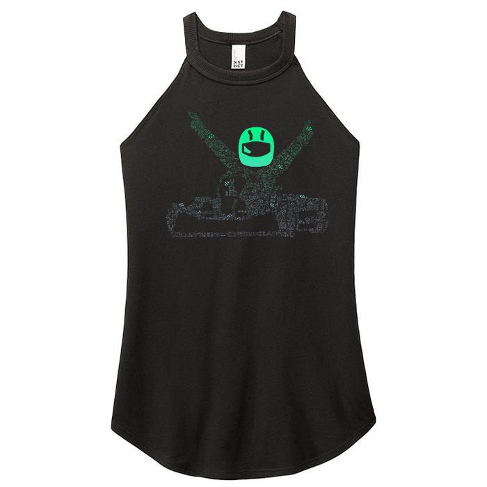 Karting For Go Kart Driver Go Kart Racing Women's Perfect Tri Rocker Tank