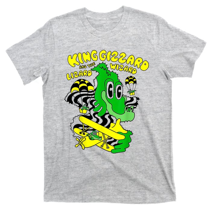 King Funny Gizzard The Lizard Gift Wizard T-Shirt