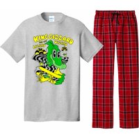 King Funny Gizzard The Lizard Gift Wizard Pajama Set