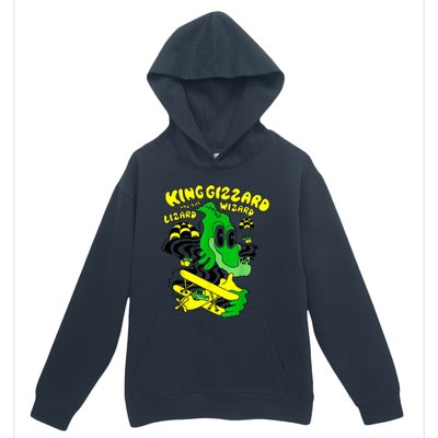 King Funny Gizzard The Lizard Gift Wizard Urban Pullover Hoodie