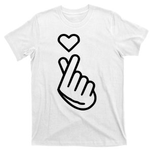 Korean Finger Heart T-Shirt