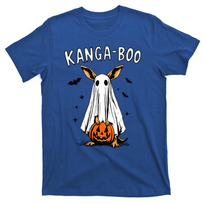 Kangaboo Funny Halloween Kangaroo Ghost Pun Animal Humor Gift T-Shirt