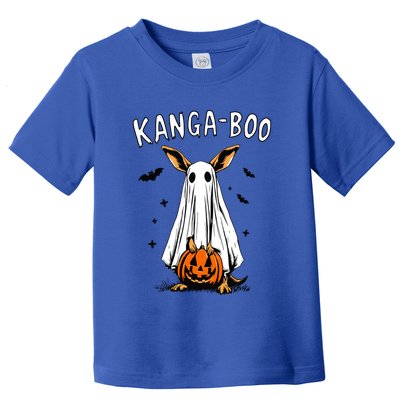 Kangaboo Funny Halloween Kangaroo Ghost Pun Animal Humor Gift Toddler T-Shirt