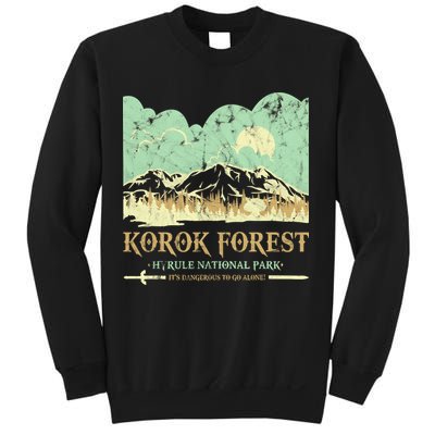 Korok Forest Hyrule National Park Vintage Sweatshirt