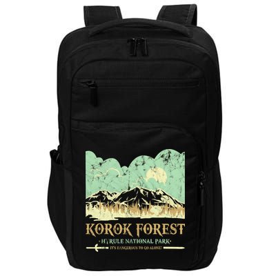 Korok Forest Hyrule National Park Vintage Impact Tech Backpack