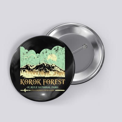 Korok Forest Hyrule National Park Vintage Button