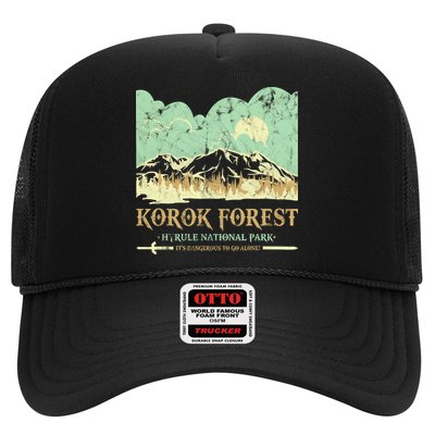 Korok Forest Hyrule National Park Vintage Trucker Hat