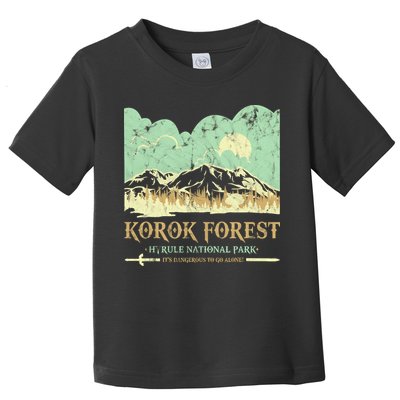 Korok Forest Hyrule National Park Vintage Toddler T-Shirt