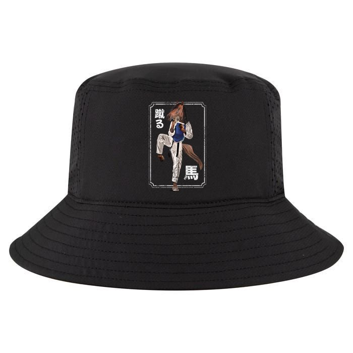 Kung Fu Horse Cool Comfort Performance Bucket Hat