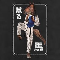 Kung Fu Horse Cool Comfort Performance Bucket Hat
