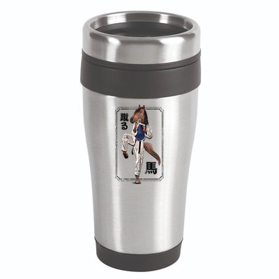 Kung Fu Horse 16oz Travel Tumbler