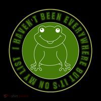 Kawaii Frog I Havent Been Everywhere But Its On My List Gift Tall T-Shirt