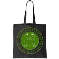 Kawaii Frog I Havent Been Everywhere But Its On My List Gift Tote Bag