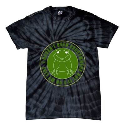 Kawaii Frog I Havent Been Everywhere But Its On My List Gift Tie-Dye T-Shirt