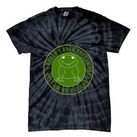 Kawaii Frog I Havent Been Everywhere But Its On My List Gift Tie-Dye T-Shirt