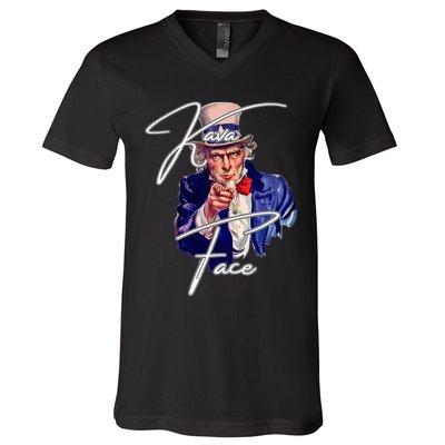 Kava Face V-Neck T-Shirt