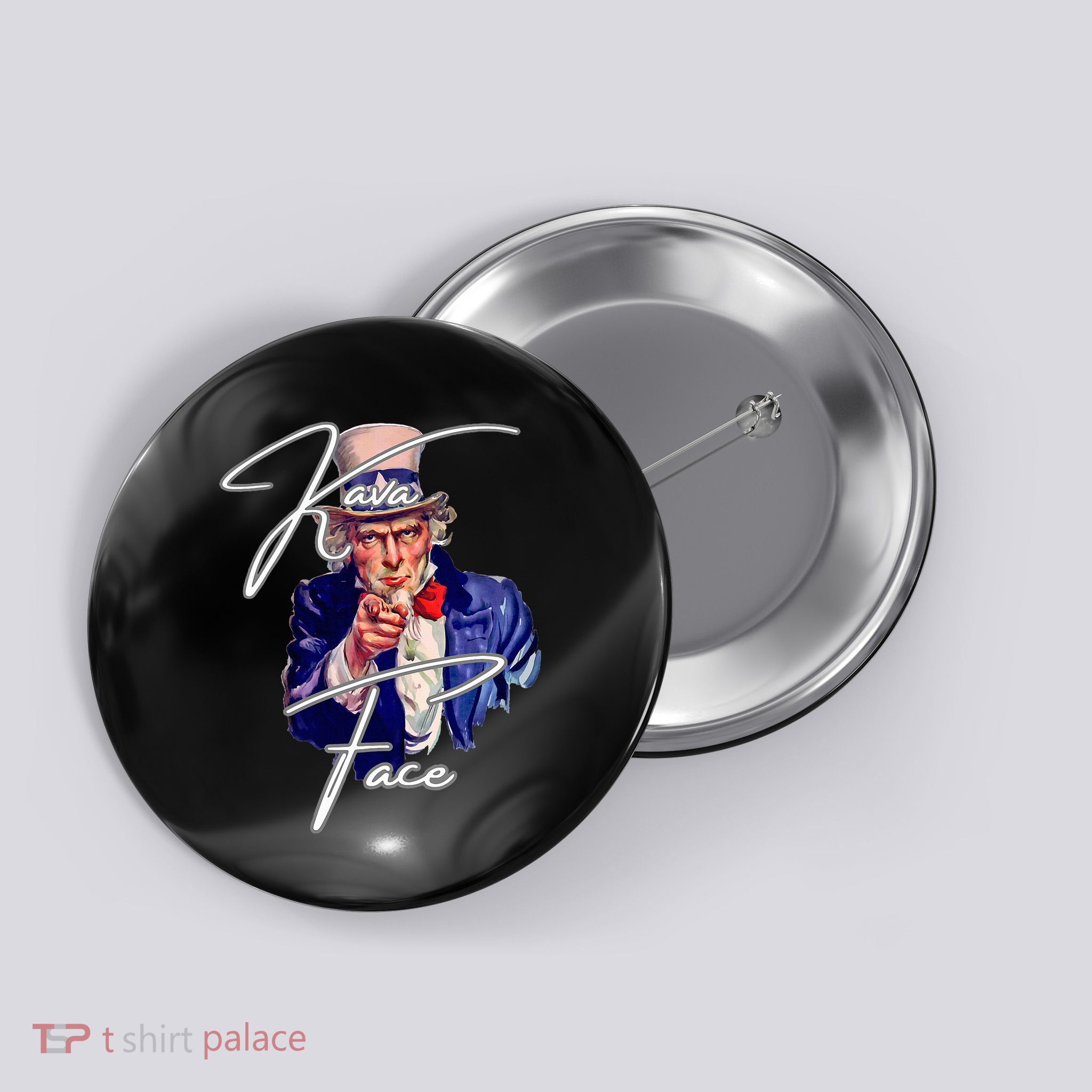 Kava Face Button