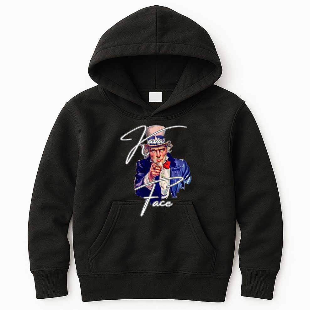 Kava Face Kids Hoodie