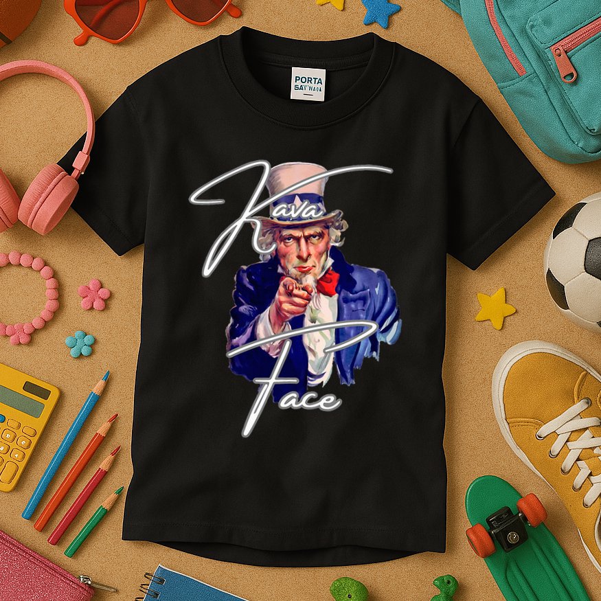 Kava Face Kids T-Shirt