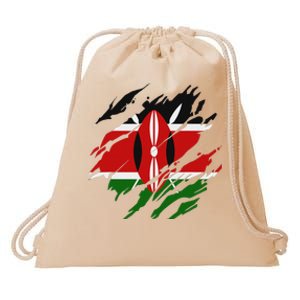 Kenyan Flag Kenya Drawstring Bag