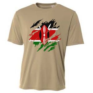 Kenyan Flag Kenya Cooling Performance Crew T-Shirt