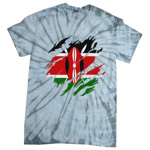 Kenyan Flag Kenya Tie-Dye T-Shirt