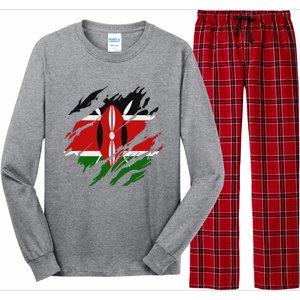 Kenyan Flag Kenya Long Sleeve Pajama Set