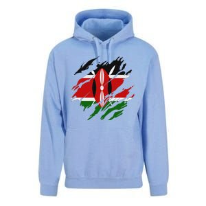 Kenyan Flag Kenya Unisex Surf Hoodie