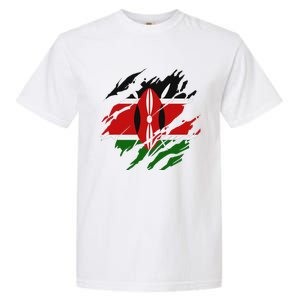 Kenyan Flag Kenya Garment-Dyed Heavyweight T-Shirt