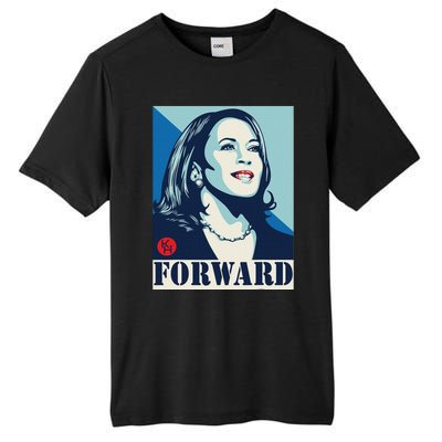 Kamalaharris Forward Tall Fusion ChromaSoft Performance T-Shirt