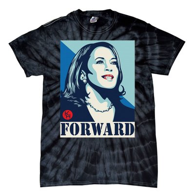 Kamalaharris Forward Tie-Dye T-Shirt