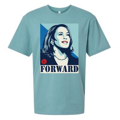 Kamalaharris Forward Sueded Cloud Jersey T-Shirt